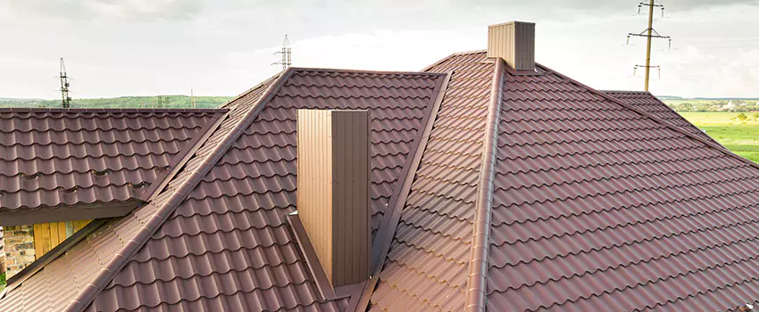 Residential Chimney Flashing Restoration in Collinsville, IL