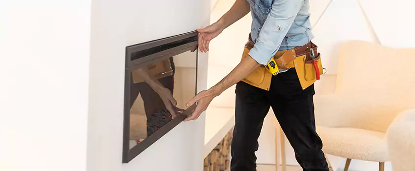 Metal Fireplace Installation in Collinsville, Illinois
