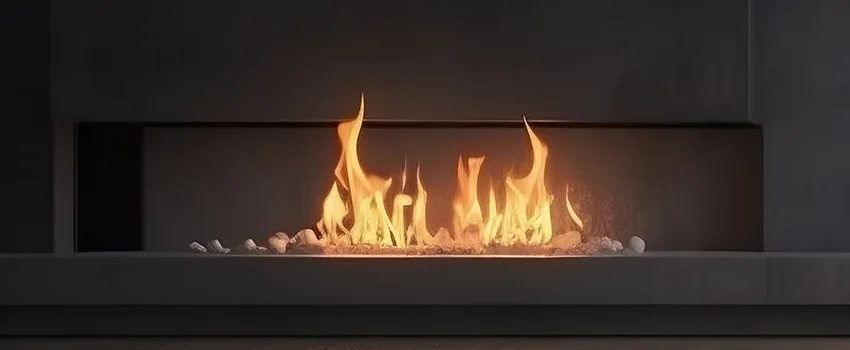 B-Vent Gas Fireplace Installation in Collinsville, IL