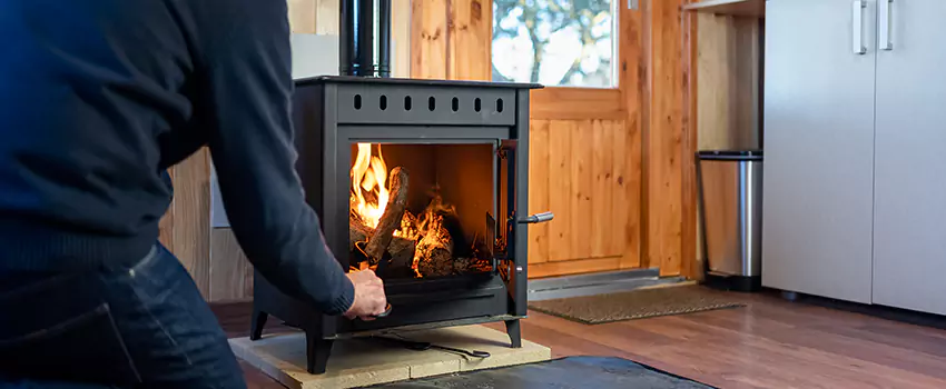 Open Hearth Wood Fireplace Installation in Collinsville, IL