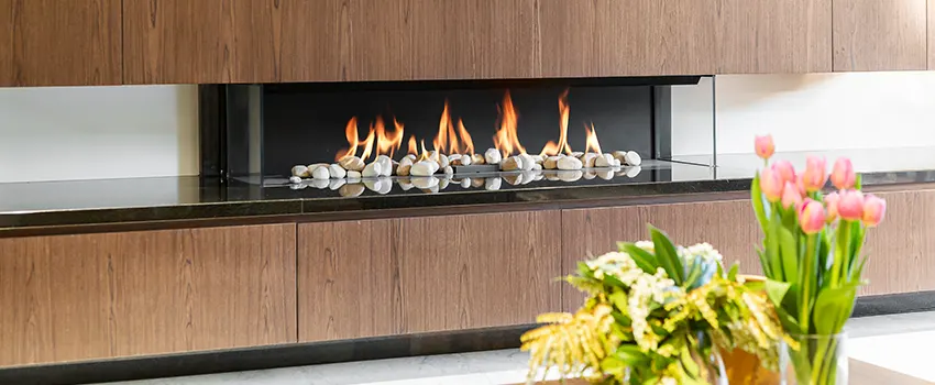 Double-height Fireplace Design Refurbishment in Collinsville, Illinois